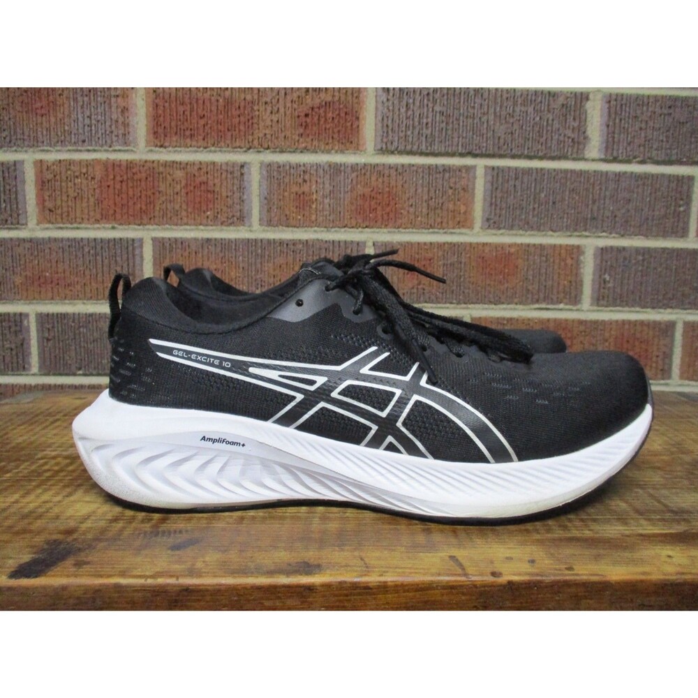 ASICS Womens Gel Excite 10 Black 1012B420 Shoes Running Sneakers 8.5 D Wide